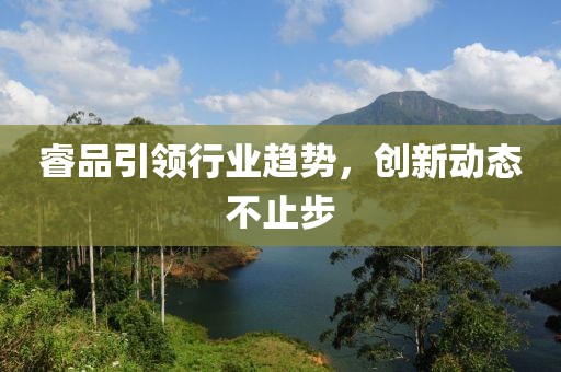 睿品引领行业趋势，创新动态不止步
