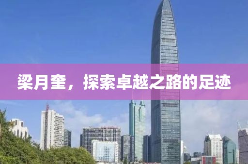 梁月奎，探索卓越之路的足迹