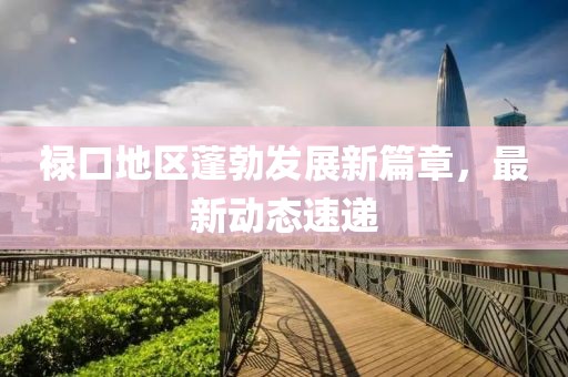 禄口地区蓬勃发展新篇章，最新动态速递