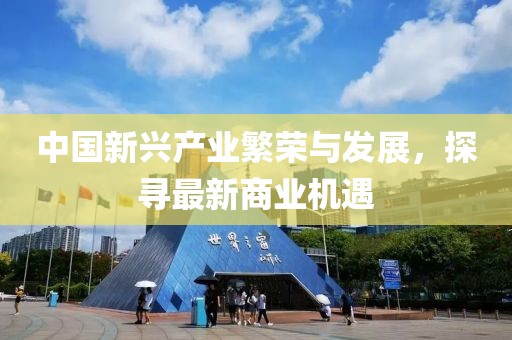 中国新兴产业繁荣与发展，探寻最新商业机遇