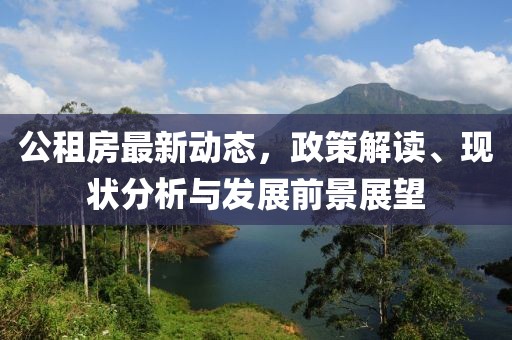 公租房最新动态，政策解读、现状分析与发展前景展望
