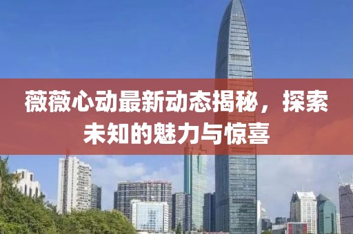 薇薇心动最新动态揭秘，探索未知的魅力与惊喜