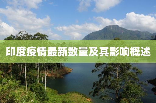 印度疫情最新数量及其影响概述