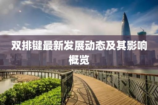 双排键最新发展动态及其影响概览