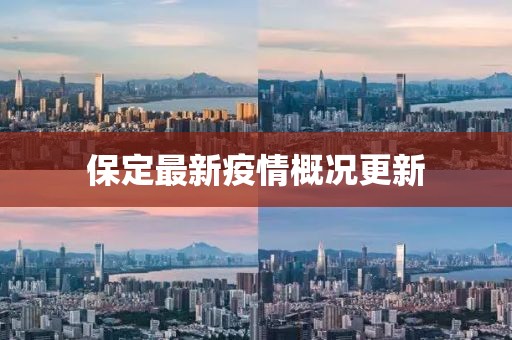 保定最新疫情概况更新