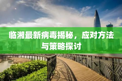 临湘最新病毒揭秘，应对方法与策略探讨