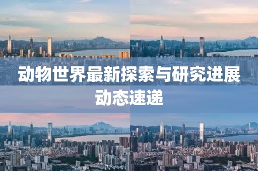 动物世界最新探索与研究进展动态速递