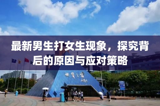 最新男生打女生现象，探究背后的原因与应对策略