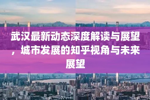 武汉最新动态深度解读与展望，城市发展的知乎视角与未来展望