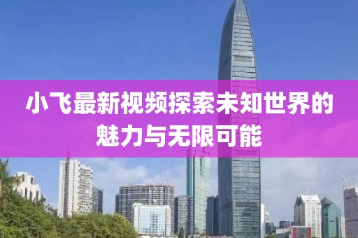 小飞最新视频探索未知世界的魅力与无限可能
