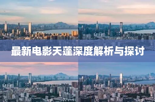 最新电影天蓬深度解析与探讨