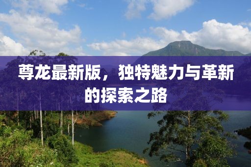 尊龙最新版，独特魅力与革新的探索之路