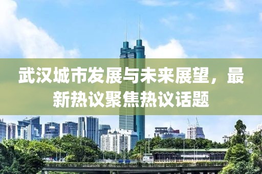 武汉城市发展与未来展望，最新热议聚焦热议话题