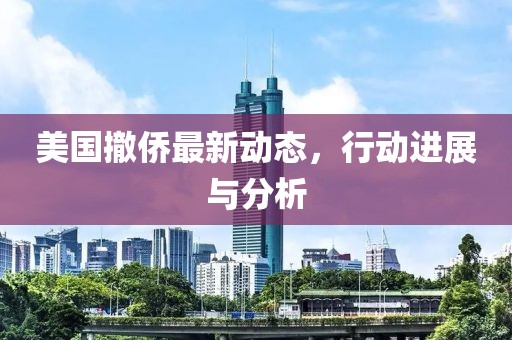 美国撤侨最新动态，行动进展与分析
