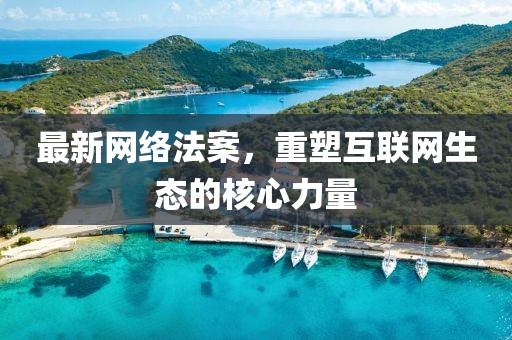 最新网络法案，重塑互联网生态的核心力量