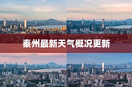 秦州最新天气概况更新
