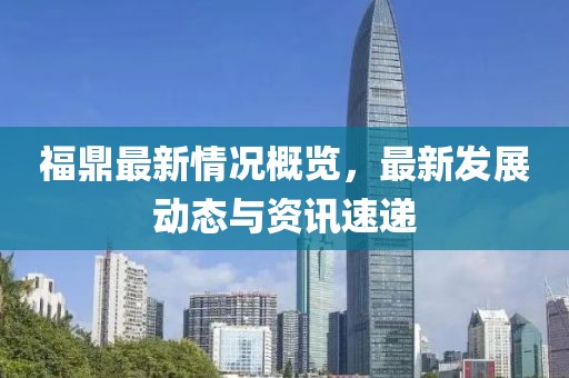 福鼎最新情况概览，最新发展动态与资讯速递