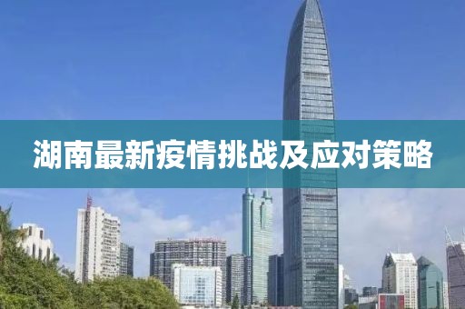湖南最新疫情挑战及应对策略