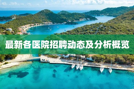 最新各医院招聘动态及分析概览