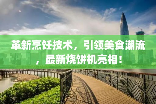 革新烹饪技术，引领美食潮流，最新烧饼机亮相！