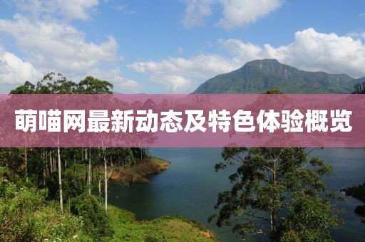萌喵网最新动态及特色体验概览