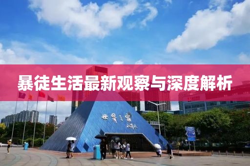 暴徒生活最新观察与深度解析