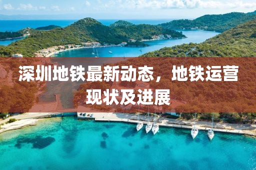 深圳地铁最新动态，地铁运营现状及进展