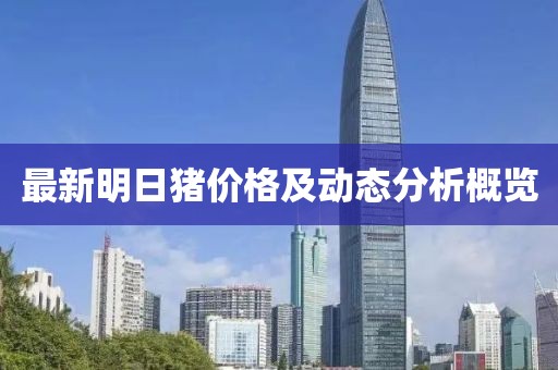 最新明日猪价格及动态分析概览