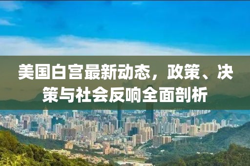 美国白宫最新动态，政策、决策与社会反响全面剖析