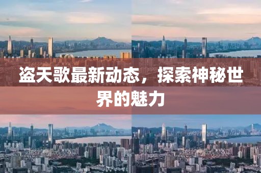 盗天歌最新动态，探索神秘世界的魅力