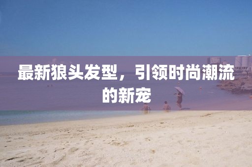 最新狼头发型，引领时尚潮流的新宠