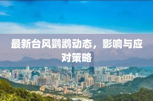 最新台风鹦鹉动态，影响与应对策略