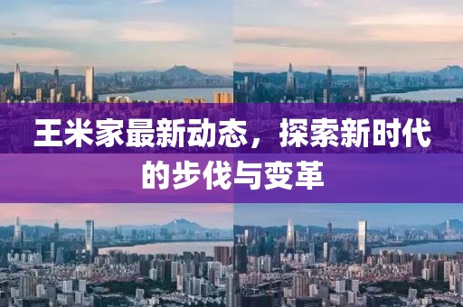 王米家最新动态，探索新时代的步伐与变革