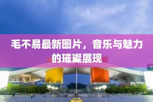 毛不易最新图片，音乐与魅力的璀璨展现