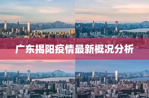 广东揭阳疫情最新概况分析