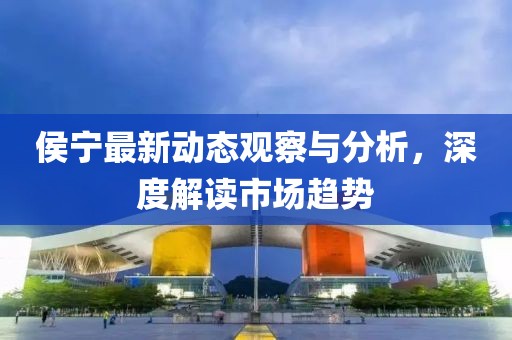 侯宁最新动态观察与分析，深度解读市场趋势