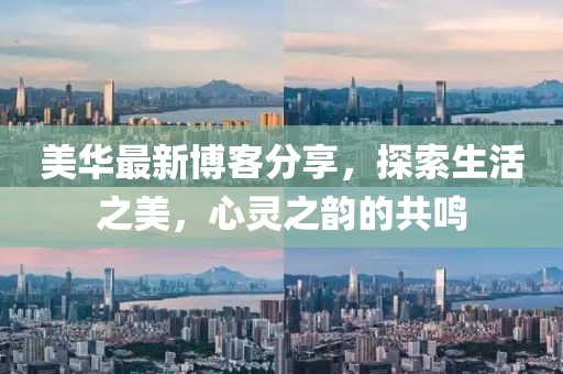 美华最新博客分享，探索生活之美，心灵之韵的共鸣