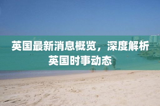 英国最新消息概览，深度解析英国时事动态
