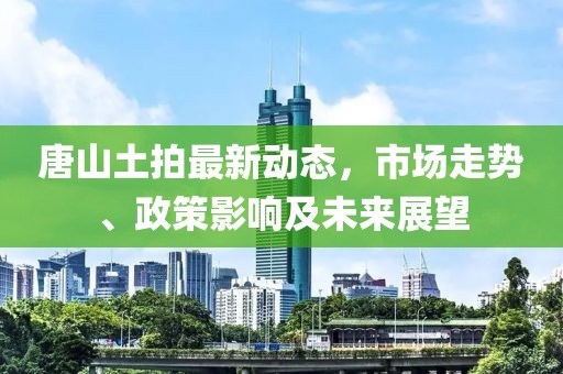 唐山土拍最新动态，市场走势、政策影响及未来展望