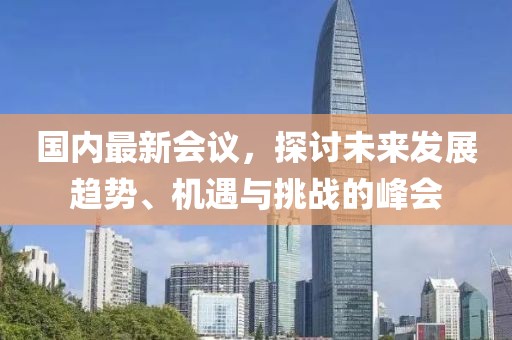 国内最新会议，探讨未来发展趋势、机遇与挑战的峰会