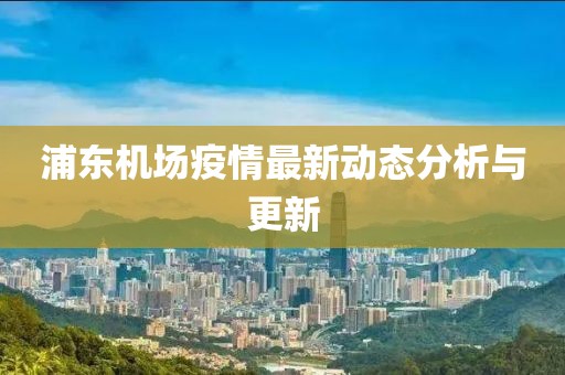 浦东机场疫情最新动态分析与更新