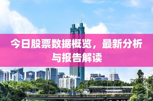 今日股票数据概览，最新分析与报告解读