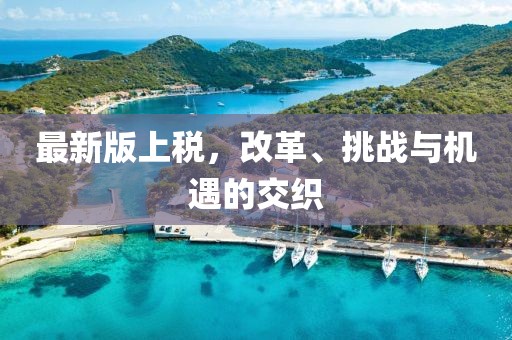最新版上税，改革、挑战与机遇的交织