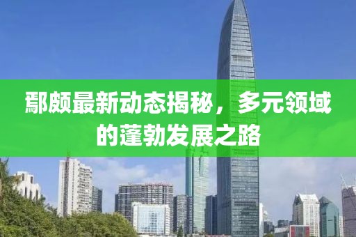 鄢颇最新动态揭秘，多元领域的蓬勃发展之路