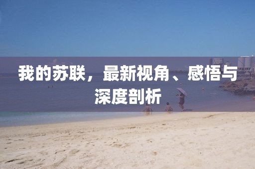 我的苏联，最新视角、感悟与深度剖析
