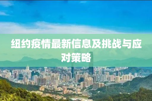 纽约疫情最新信息及挑战与应对策略