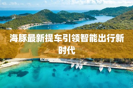 海豚最新提车引领智能出行新时代