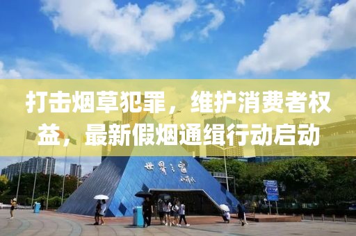 打击烟草犯罪，维护消费者权益，最新假烟通缉行动启动