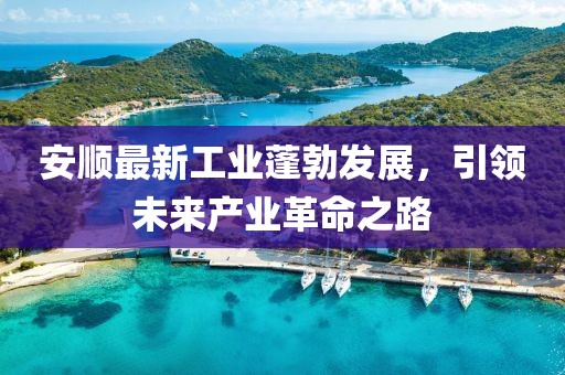 安顺最新工业蓬勃发展，引领未来产业革命之路