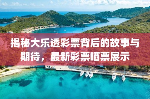 揭秘大乐透彩票背后的故事与期待，最新彩票晒票展示